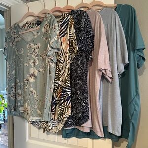Bundle of 6 Women's Top size 2X